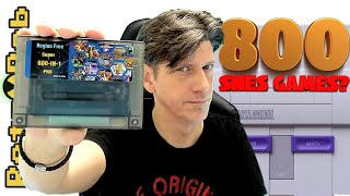 Super Nintendo Multi Cart With 800 Games + Add Your Own to Micro SD!