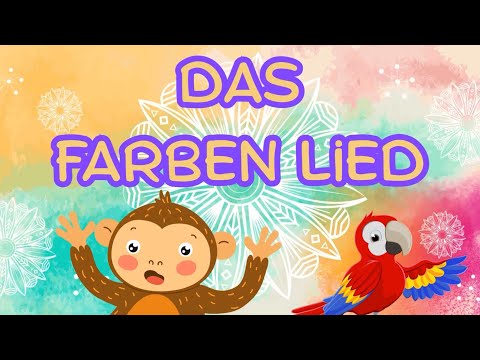 Das Farbenlied (mit Affe Alfi) - Lernen mit Musik