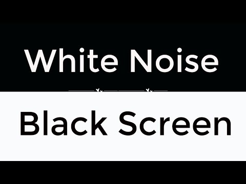 🔴 LIVE Black Screen | White Noise for Deep Sleep & Calm Night (No Ads)