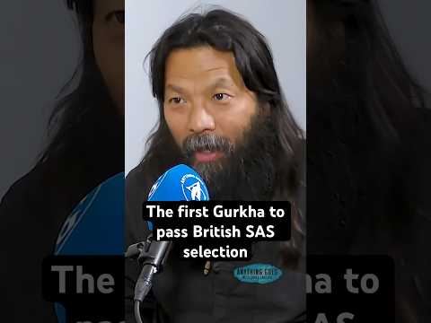 The first Gurkha to pass British SAS selection