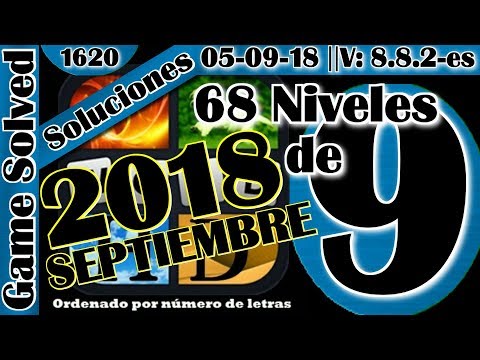 4 Fotos 1 Palabra | Todas las soluciones de 9 letras [1-1620] Septiembre 2018