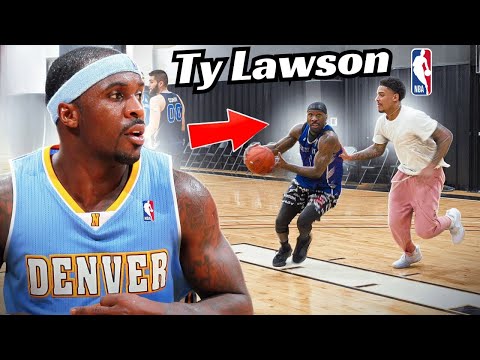 SNEAKING Former NBA Player Ty Lawson  Into A Men's League...