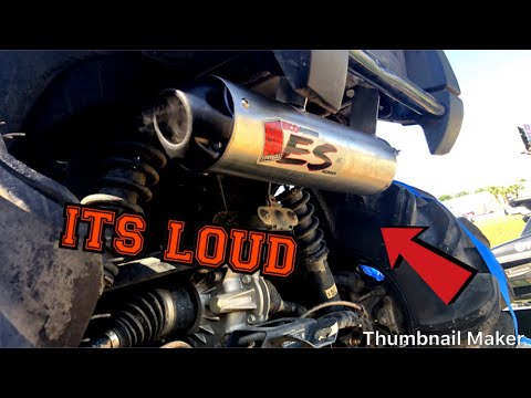Polaris sportsman 850 HL BIG GUN EXHAUST