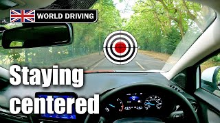 Staying Centered in Your Lane When Driving - Simple Tips