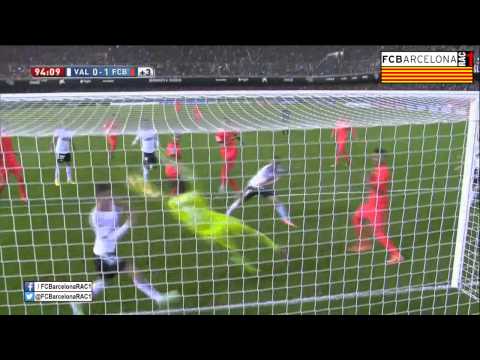 T14/15 J13 Liga BBVA: Valencia CF 0-1 FC Barcelona (RAC1)