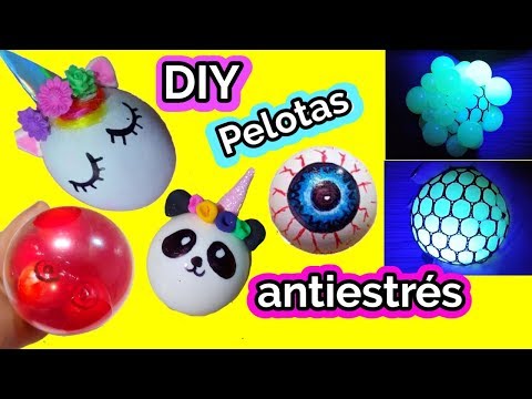 Pelotitas antiestres DIY como hacerlas Video