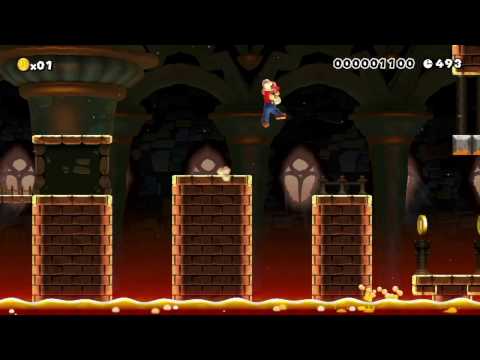 Lava Bubble Trouble - Super Mario Maker Course