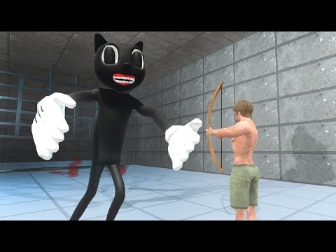 Cartoon Cat Mod vs Humans (Scary Games) - Animal Revolt Battle Simulator
