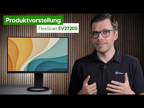 Multitalent EIZO FlexScan EV2720S. 27"-Monitor inkl. Power Delivery - ideal für Home-Office und Büro