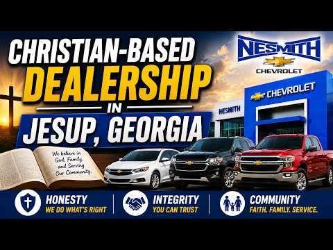 Christian based Chevrolet dealership in Jesup Georgia