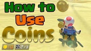 Mario Kart 8 deluxe how to use coins