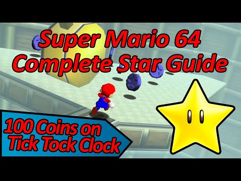 100 Coins on Tick Tock Clock - Super Mario 64 Complete Star Guide