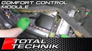 How to Remove Comfort Control Module ECU - Audi A6 S6 RS6 (C5) - 1997-2005 - TOTAL TECHNIK