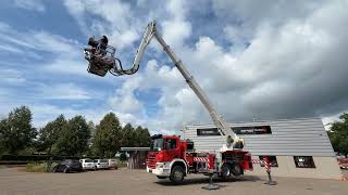 Scania P 420 6x2 - Vema 38 m Fire Department aerial platform -Brandweer rescue hydraulic platform | Image 4 - Autoline