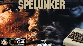 SPELUNKER – Commodore 64 (1984) | Brøderbund's Infamously Challenging Cave Adventure