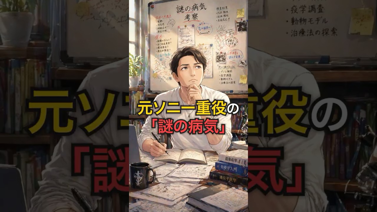 【衝撃】ソニー元常務が自ら命名した「謎の病気」とは？#働き方 #当事者研究 #心が軽くなる