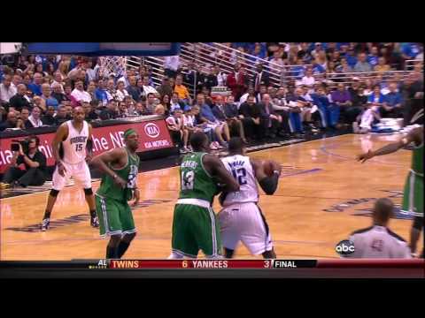 Kendrick Perkins on Dwight Howard defence in G1