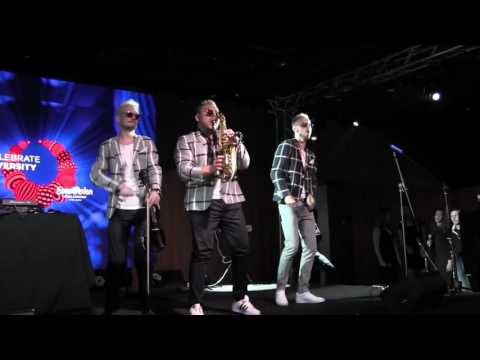 ESCKAZ in Kyiv: Sunstroke Project (Moldova) - Sax U Up (in Euroclub)