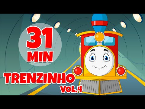 Trenzinho (Desenho Infantil) Vol. 4 - Giramille 31 min | Desenho Animado Musical