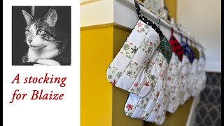🎄FOR MY KITTY CAT 🎄 30-Minute Stocking | 2.5" strips (jelly rolls) + Stash! 🧦 Merry Christmas 🎁