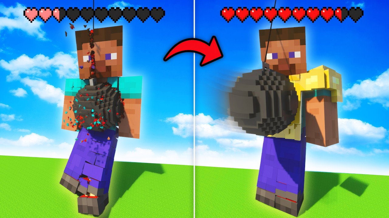 Dynamic Steve vs Wrecking Ball & Tools | Teardown Experiments