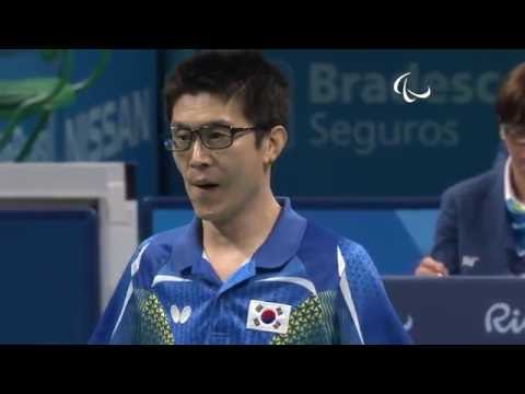 Table Tennis | South Korea v Denmark | Men's Singles- Class 6 Semifinal 2| Rio 2016 Paralympic Games