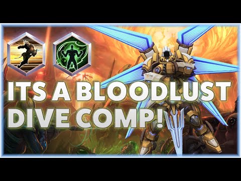 Tyrael Sanctification - ITS A BLOODLUST DIVE COMP! - Grandmaster Storm League