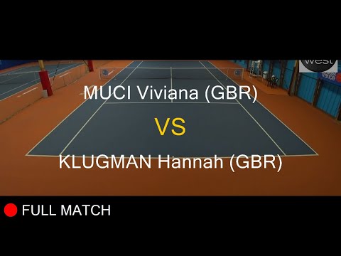 MUCI Viviana (GBR) VS KLUGMAN Hannah (GBR) - Open Super 12 Auray 2020