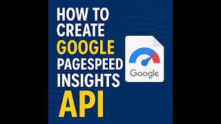 How to Create a Google PageSpeed Insights API for Your Website | Step-