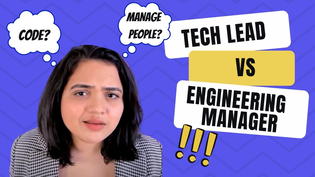 Software Engineering Manager vs Tech Lead (Software ... - YouTube