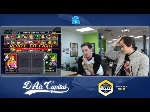 D-Air Capital 2 - Cuda (Sheik) vs. Gameboyjr. (Fox) - Round Robin Pools