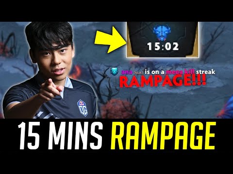 ANA MORPHLING - 15 minutes RAMPAGE - 20 KILLS w/o DEATHS DOTA 2
