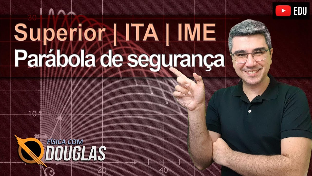 Parábola de Segurança no lançamento oblíquo/horizontal/vertical para ITA | IME | Olimpíadas