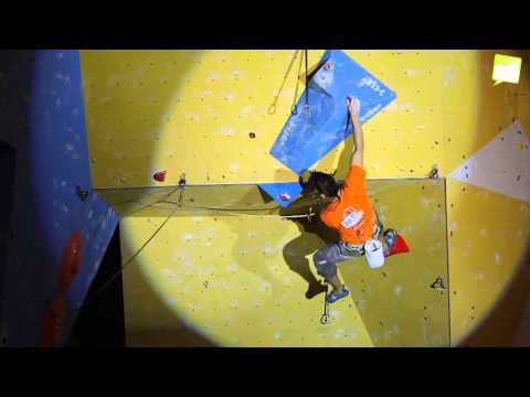 Deutscher Leadcup Frankenthal 2012: Die Finalbegehung von Sebastian Halenke