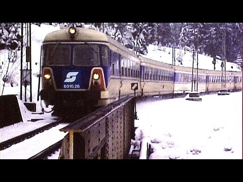 ÖBB 4030 & 4010 Transalpin 1980/83 - Austrian railway in the 80s