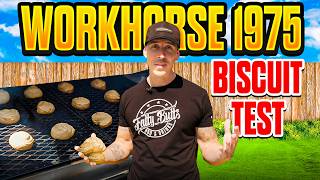 Testing the Workhorse Pits 1975 Smoker with Biscuits