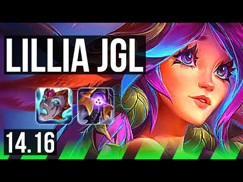 LILLIA vs FIDDLESTICKS (JGL) | 6/1/10, Rank 8 Lillia, Dominating | NA Challenger | 14.16