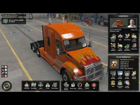 MongoTV_3736 - Mongo Games - American Truck Simulator - Part 825 - Wood Transport