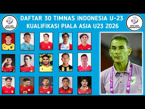 RESMI : INILAH DAFTAR 30 PEMAIN TIMNAS INDONESIA U-23 DI KUALIFIKASI PIALA ASIA U23 2026