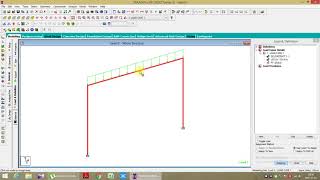 DESIGN & ANALYSIS OF A RCC PORTAL FRAME USING STAAD PRO.