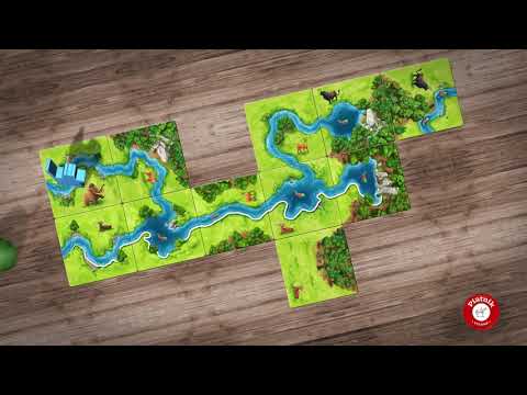 Carcassonne Vadászok és gyűjtögetők - stratégiai játék - szabálymagyarázó video - Piatnik Budapest - Piatnik Magyarország