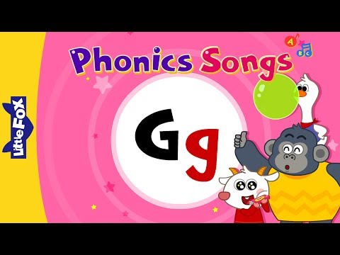 Letter Gg | New Phonics Songs | Little Fox | Animated Songs for Kids