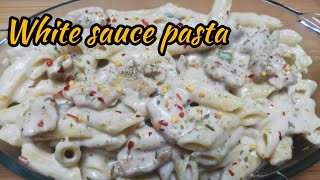 White Sauce Pasta | Easy Homemade White Sauce Pasta Recipe