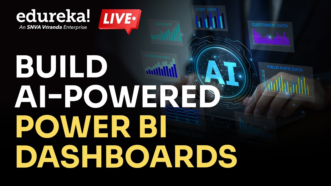 Build AI-Powered Power BI Dashboards | Power BI Tutorial | Edureka