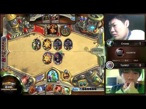 Chiang vs TooWet | Redemption Tournament: Group A - Quarterfinal | ESL Hearthstone Legendary Series