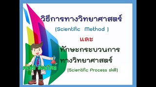 วิธีการทางวิทยาศาสตร์ และ ทักษะกระบวนการทางวิทยาศาสตร์
