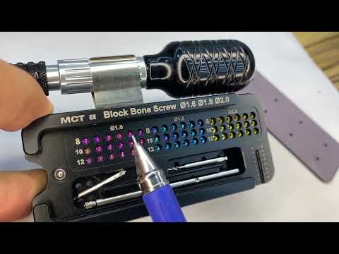 Block bone screws kit