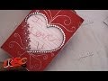 DIY How to make valentines day Greeting Card.