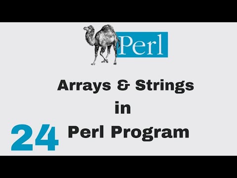 Perl Script Basic Tutorial 24 Array Functions Join Spiit
