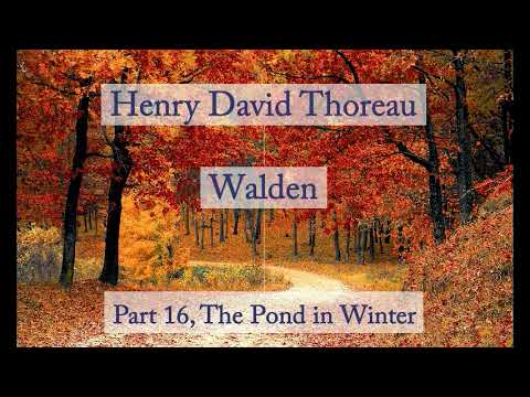 Henry David Thoreau: Walden - The Pond in Winter (Audiobook)